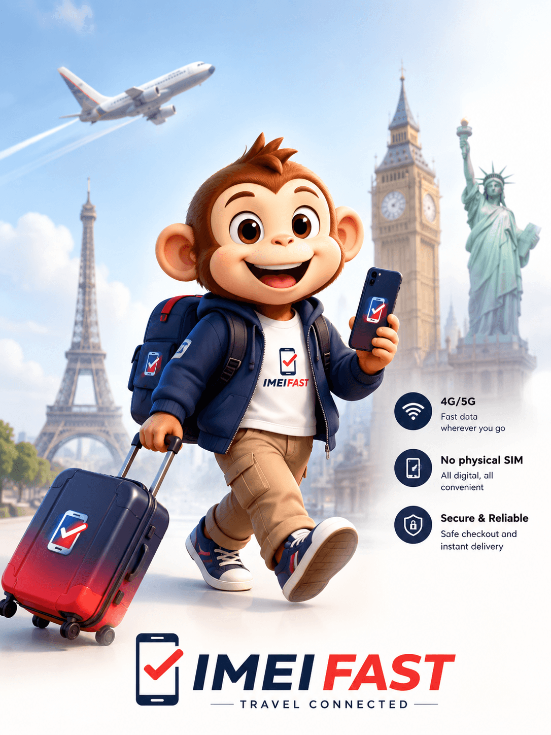 IMEIFAST Travel eSIM